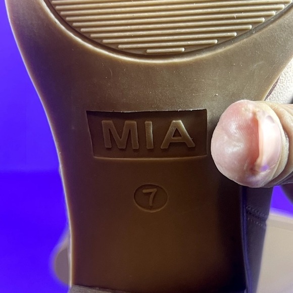 MIA Women's Powder Pink Taley Mid-Calf Western Boots Shoe Size 7 - Picture 9 of 9